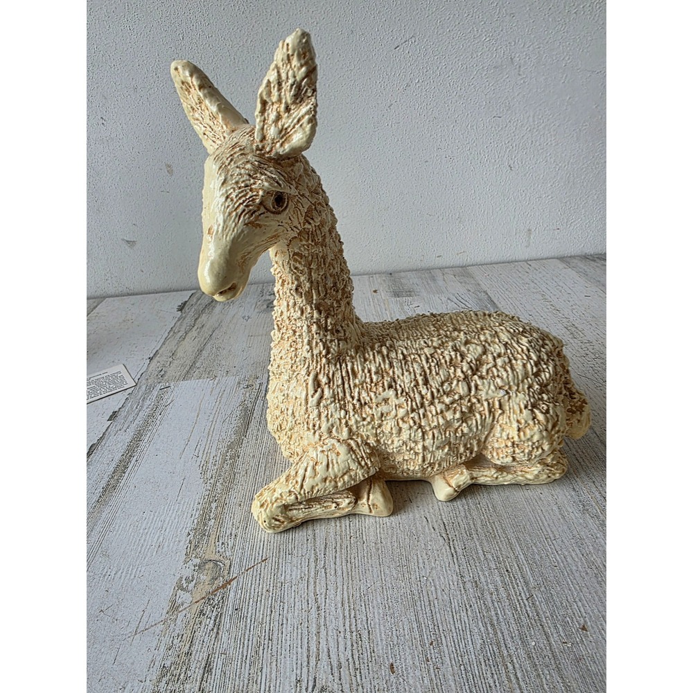 Vintage jaru MCM llama alpaca‎ statue figurine 1974 decor animal